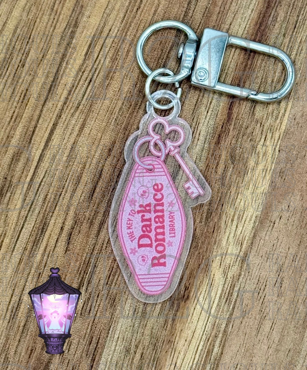 Dark Romance Mini Keychain