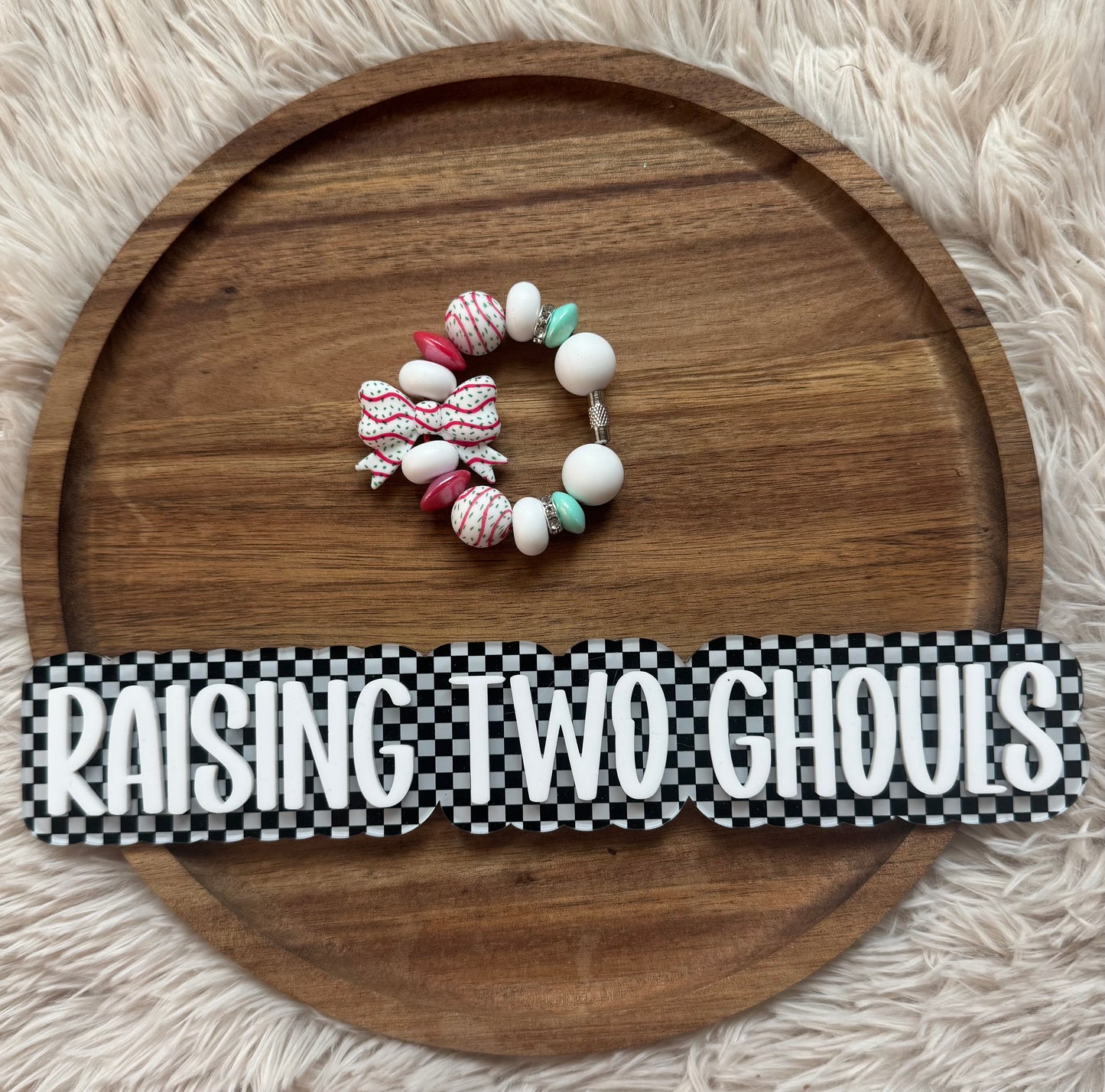 Cake Bow Handle Charm