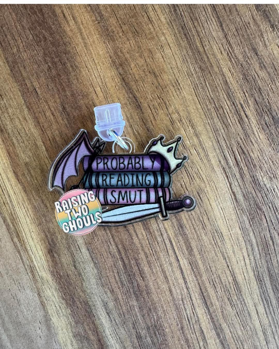 Probably Reading Smut Dust Plug