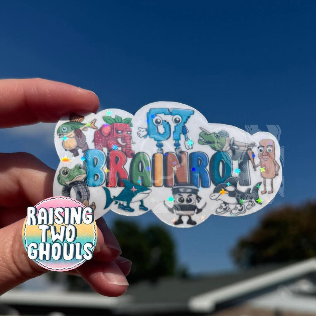 Brain Rot Sticker