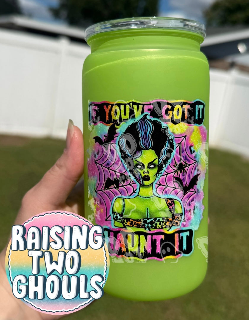 Haunt it Acrylic Can