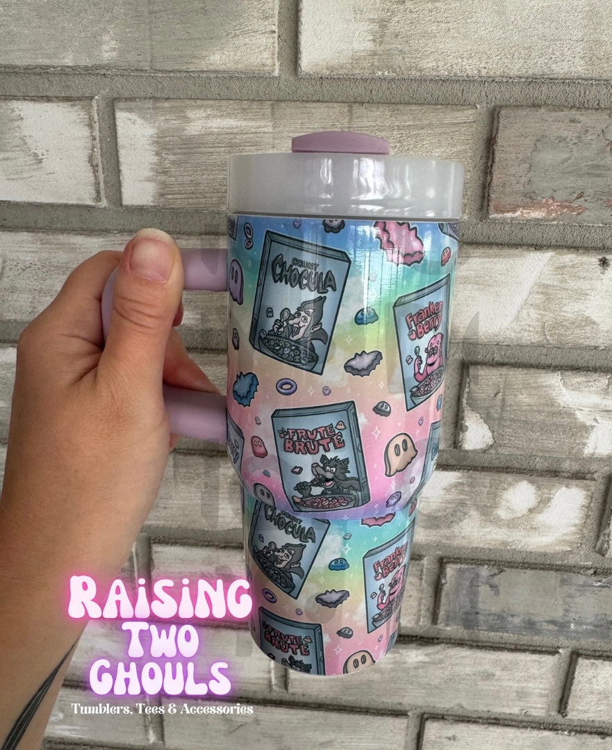 Spooky Cereal 14 oz Full Wrap