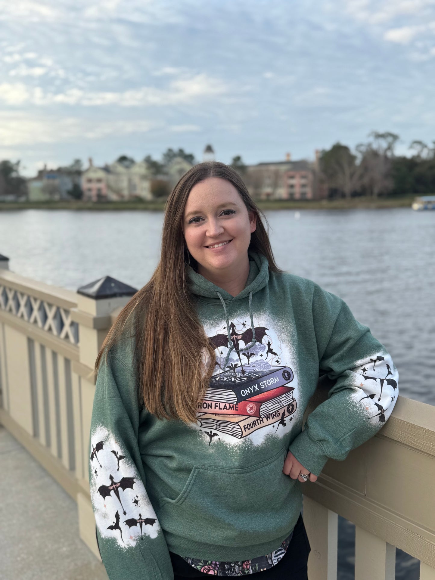 Dragon Book Stack Hoodie