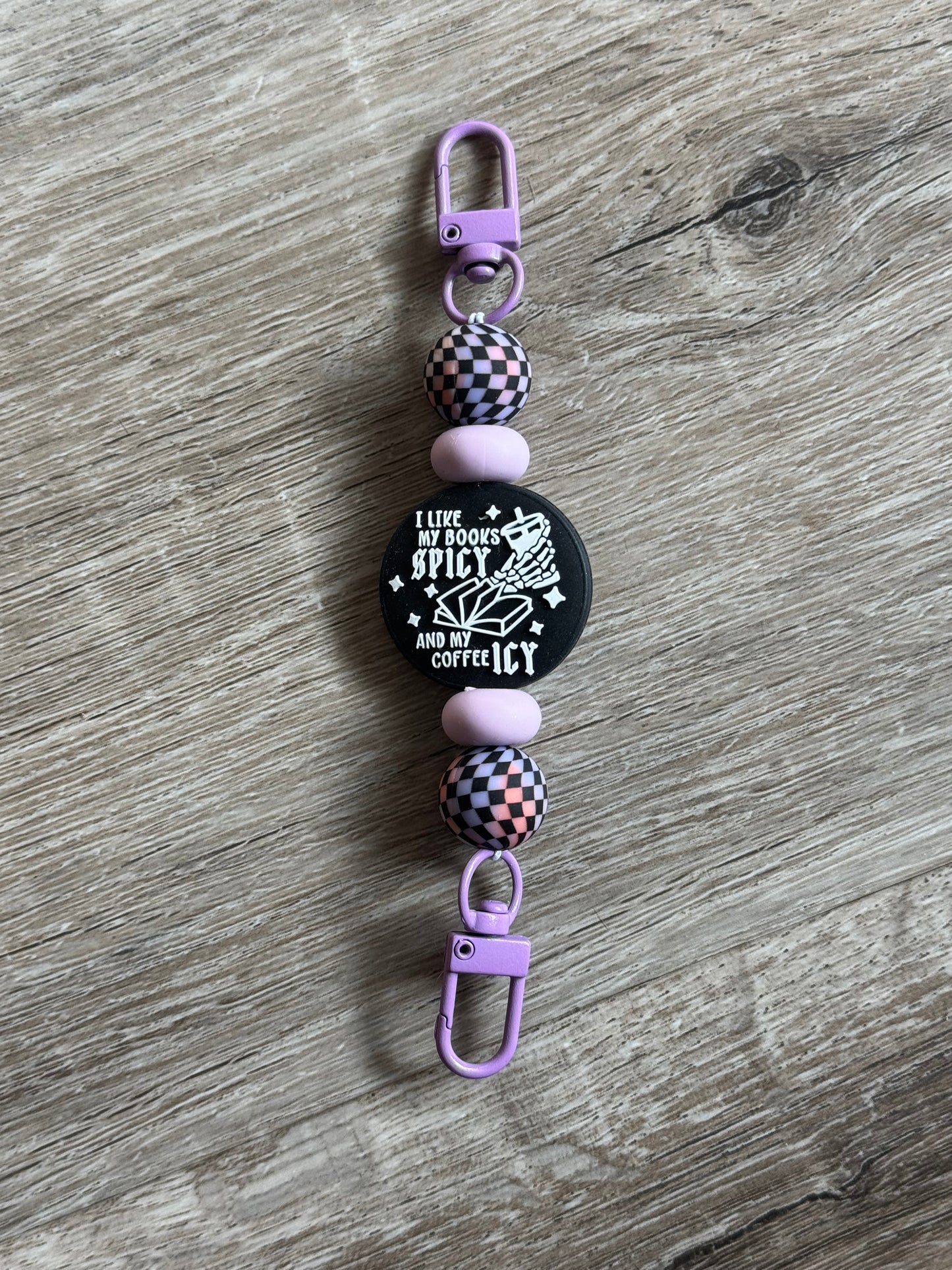 Books Spicy and Coffee Icy Kindle Strap