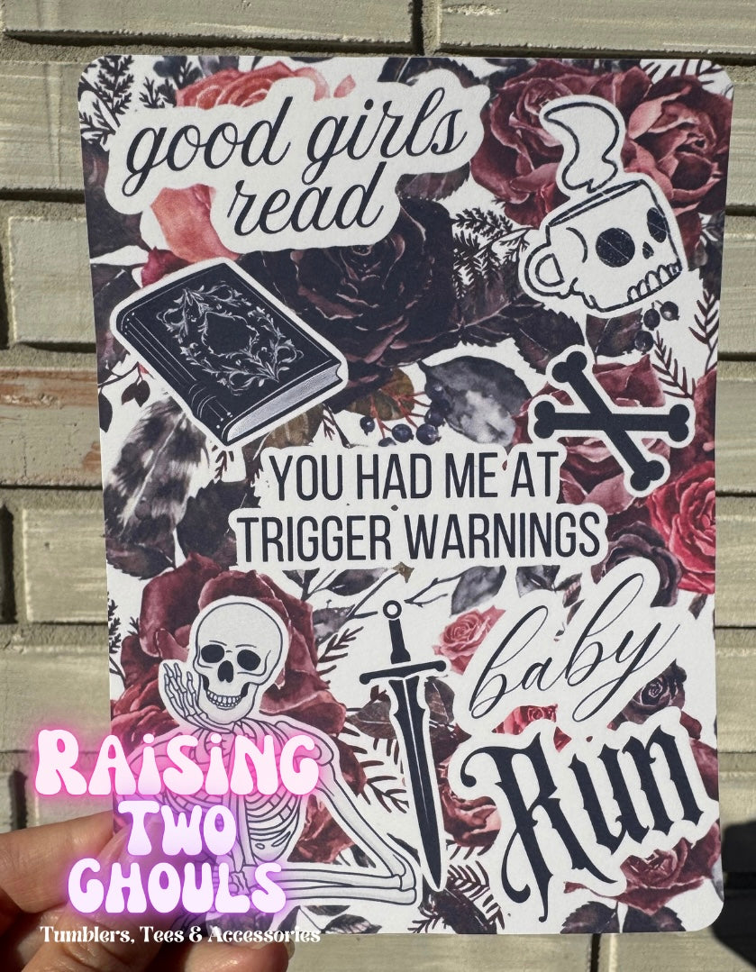 Trigger Warning Kindle Insert (Non Holographic)