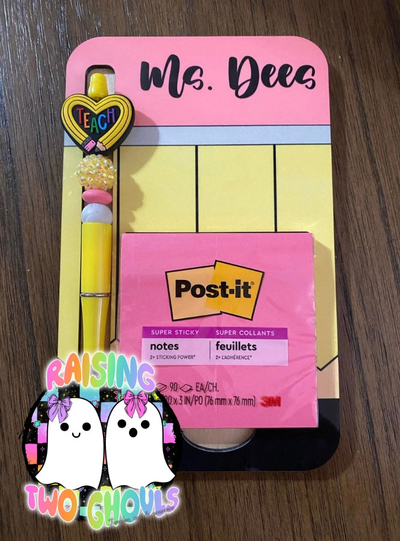 Post it Note Holder Set