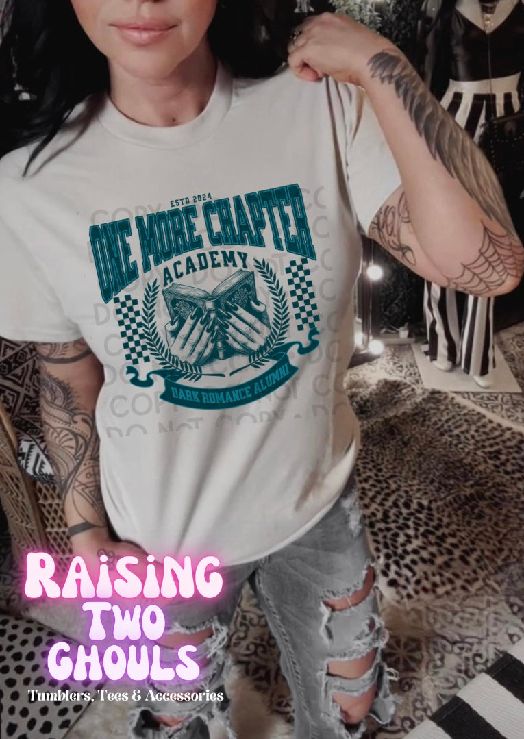 One More Chapter Dark Romance Tee