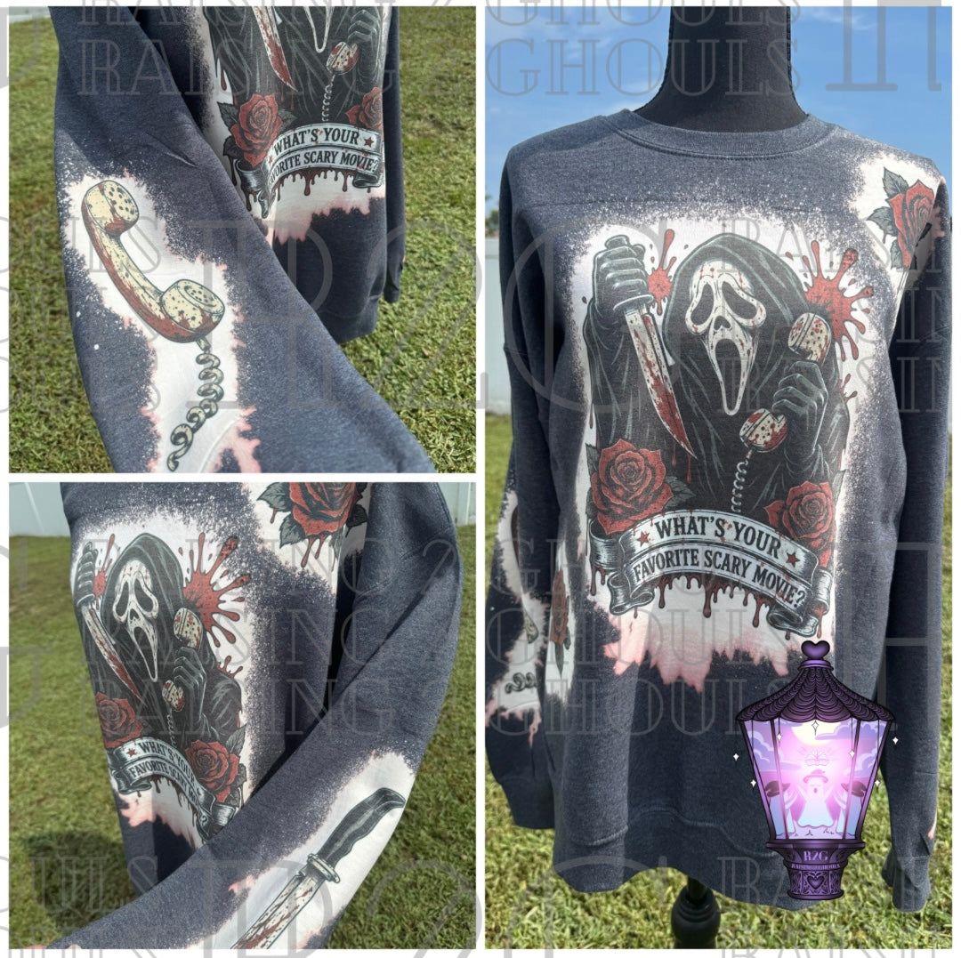 What’s Your Favorite Scary Movie Crewneck