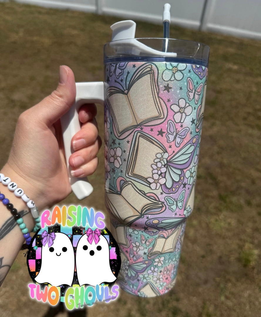 Butterfly Books 30 oz Shimmer Tumbler
