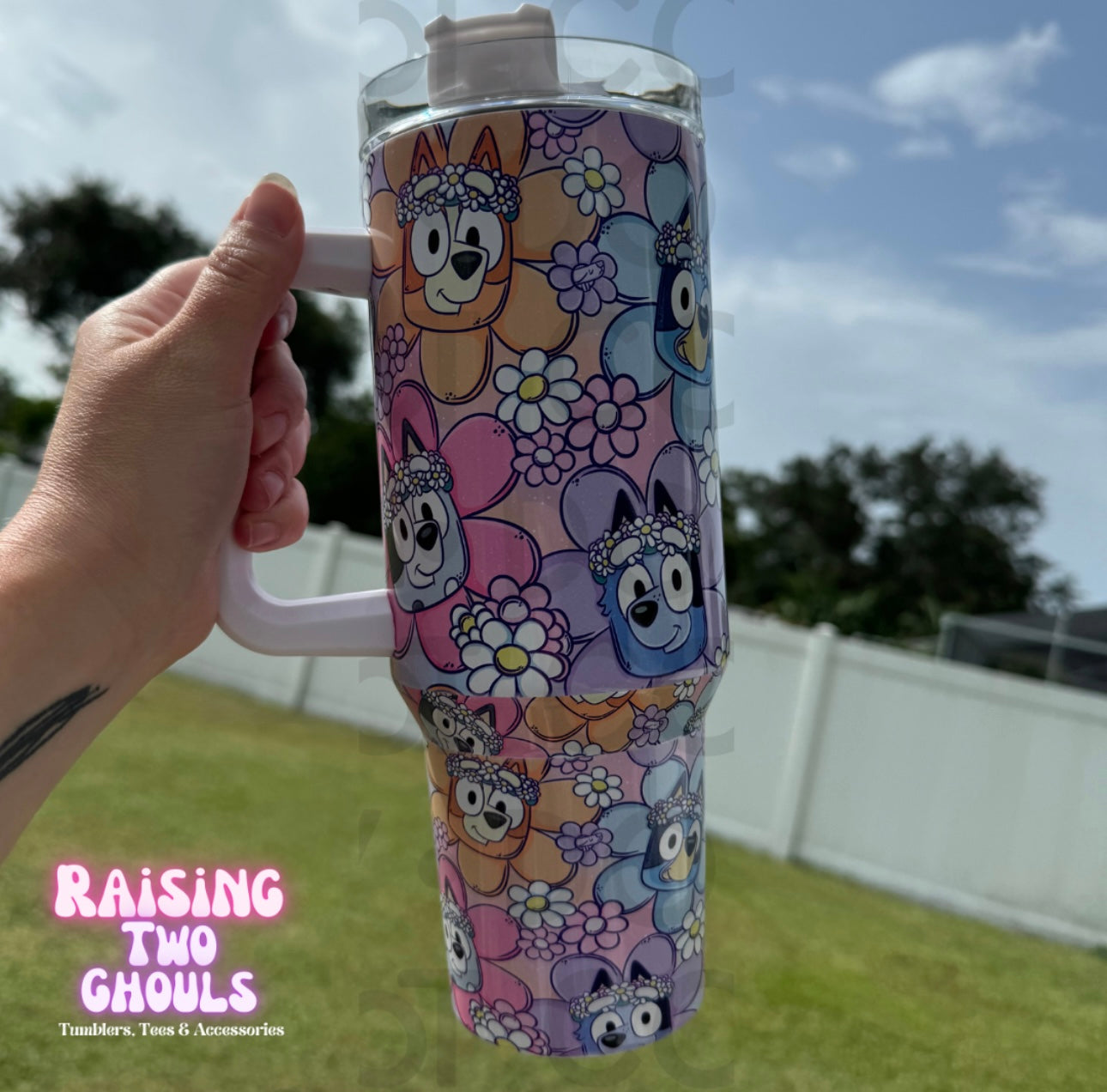 Flower Girls 40 oz Tumbler