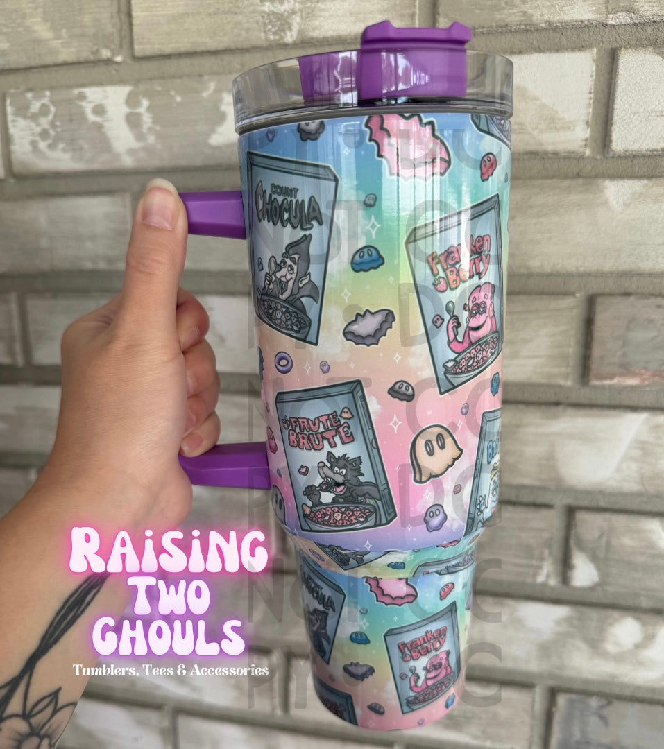 Spooky Cereal 40 oz Full Wrap