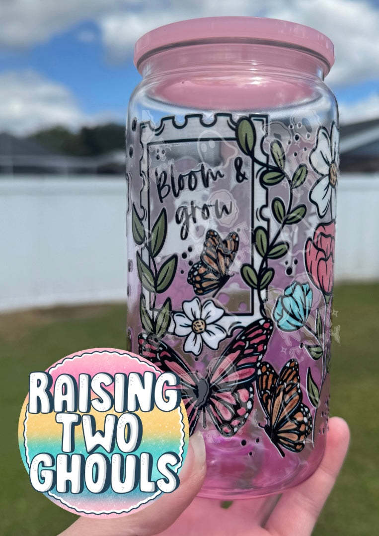 Bloom and Grow Acrylic Can