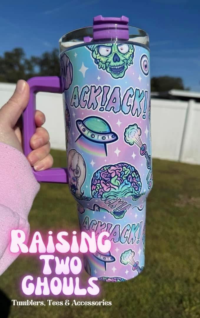 Alien Attack 40 oz Tumbler