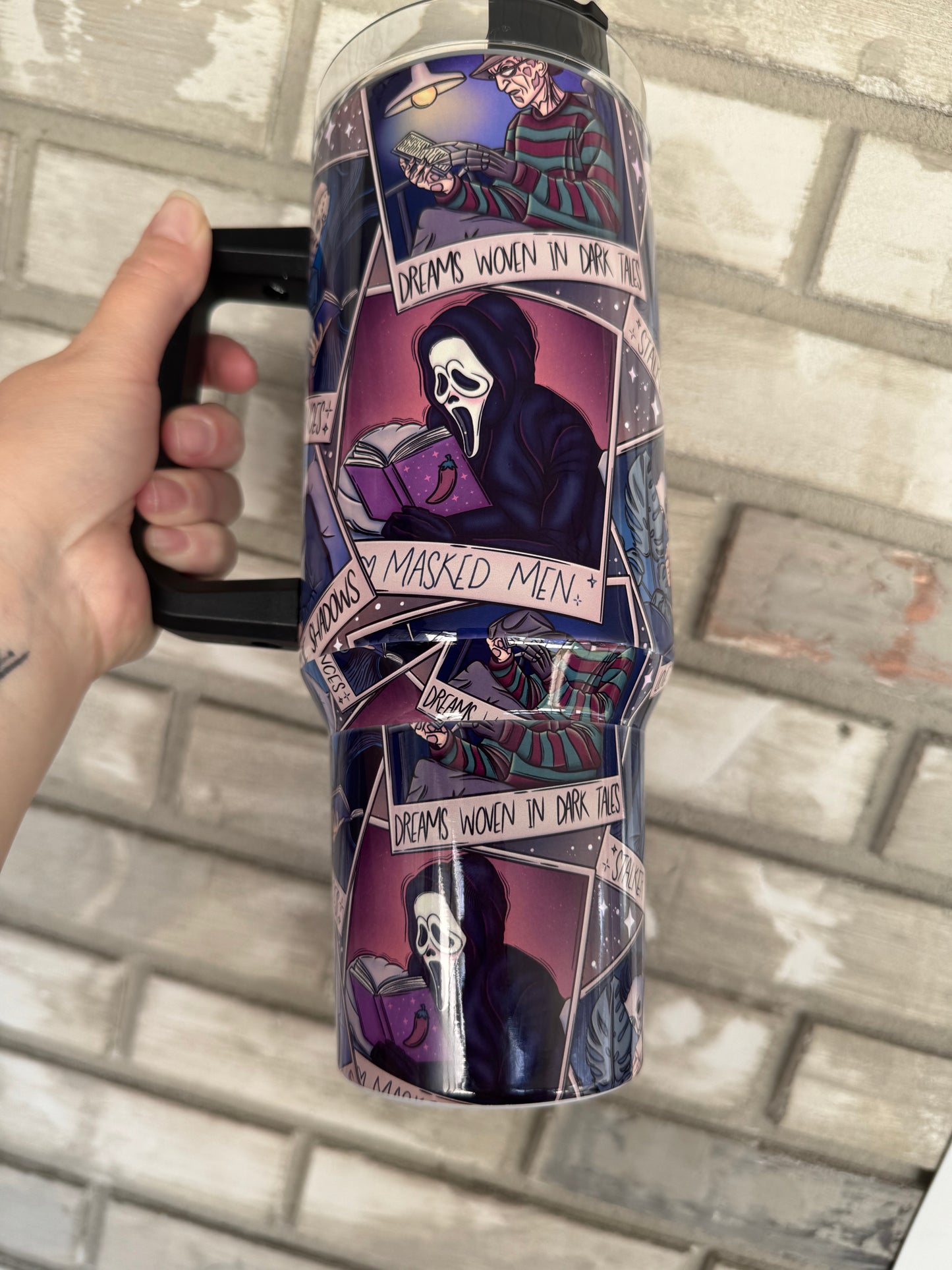 Horror Readers 40 Oz Full Wrap