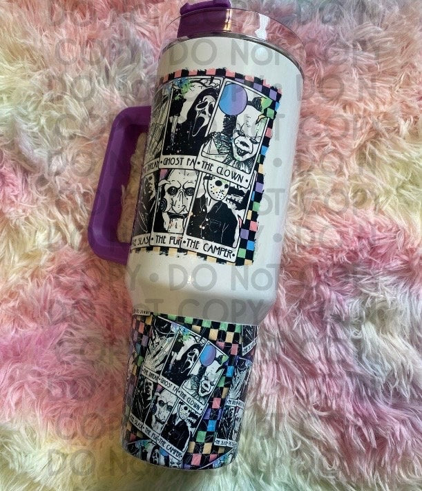 Horror Tarot 40 oz Tumbler