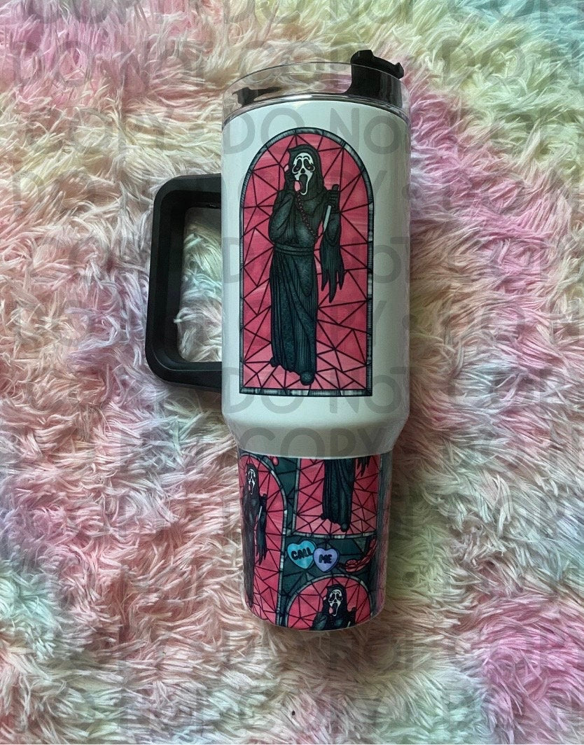 Stained Glass Killer 40 oz Tumbler