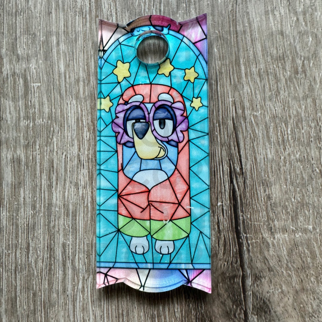 Grannie Janet Stained Glass Topper