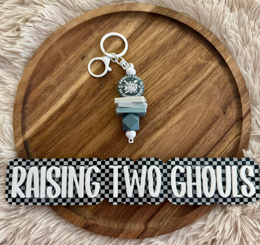 Morally Grey Keychain