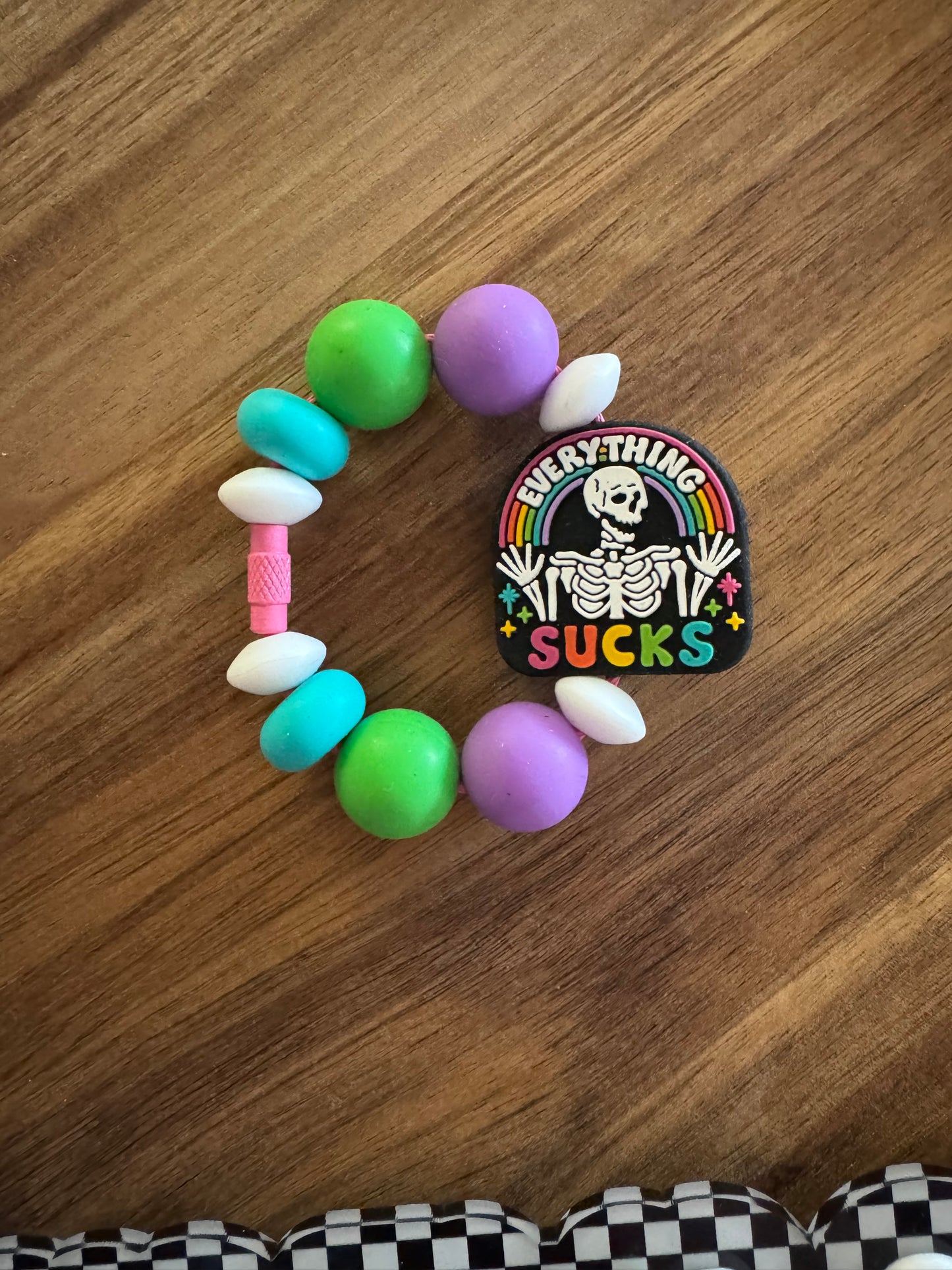 Everything Sucks Tumbler Handle Charm