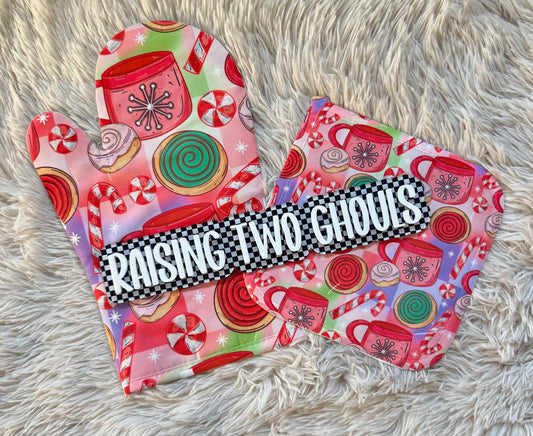 Winter Peppermint Baking Set