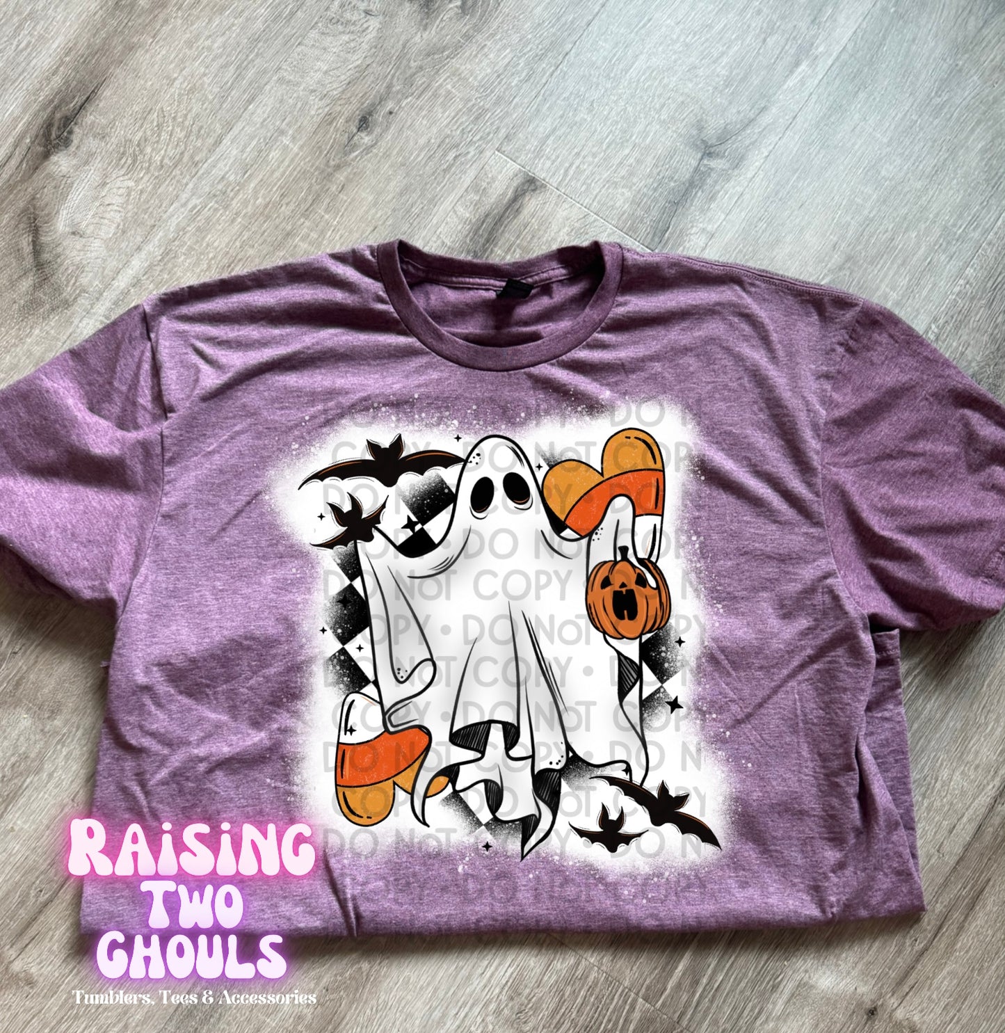 Candy Corn Ghost Tee