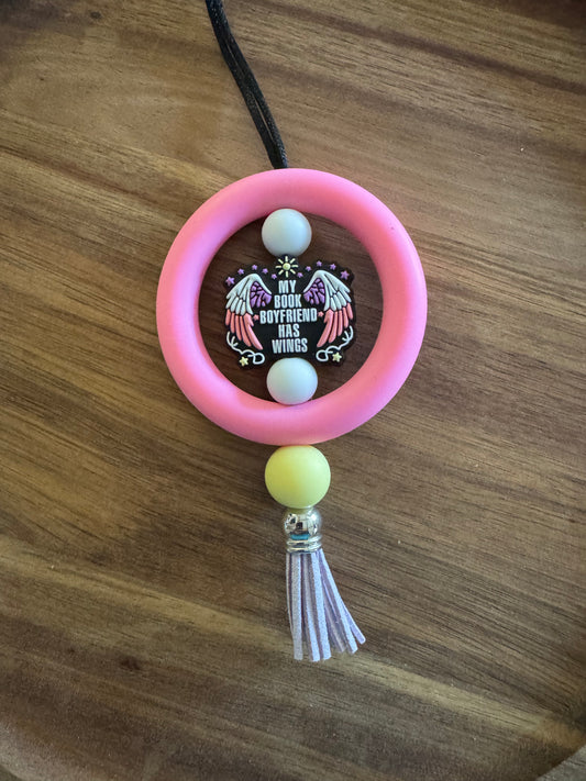 Book Boyfriend Car Charm