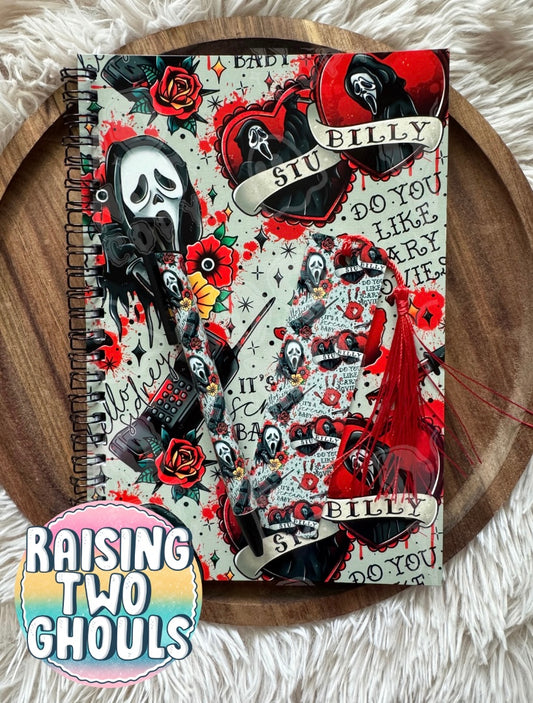 Scary Movie Notebook Set