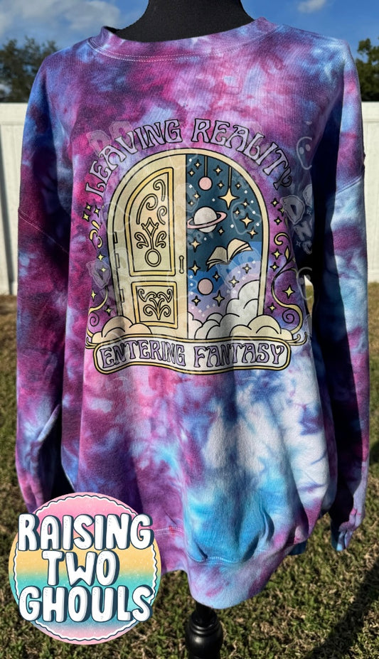 Leaving Reality Dyed Crewneck