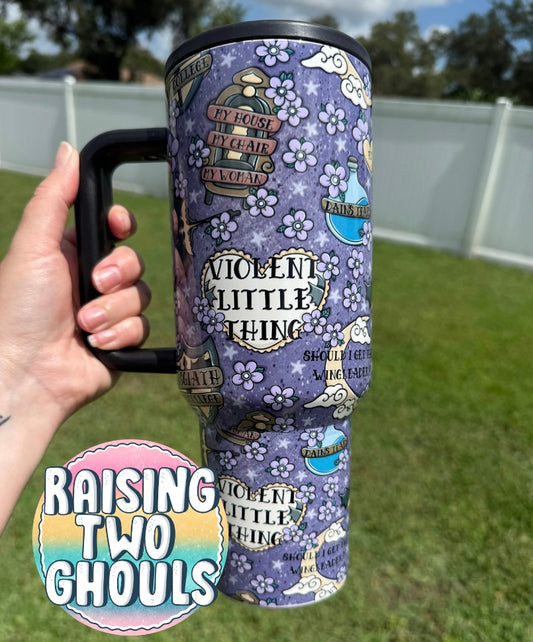 War College Tattoo Style 40 oz Leak Proof Lid