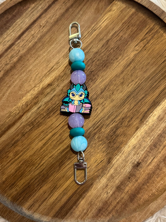 Reading Dragon Kindle Strap