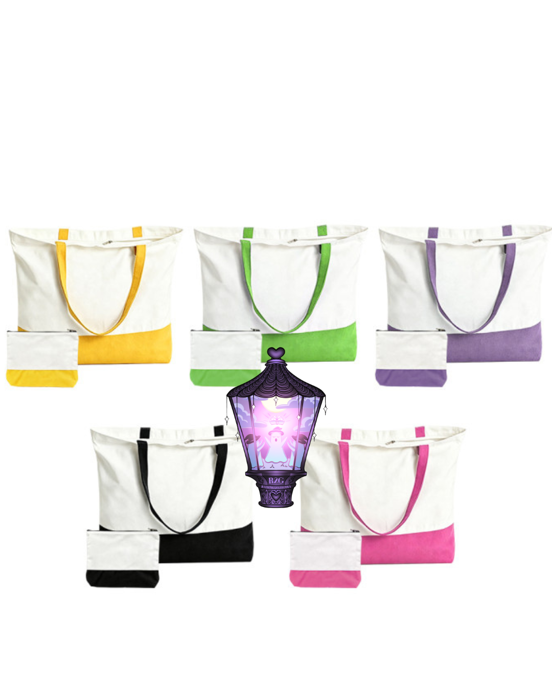 Custom Zippered Tote