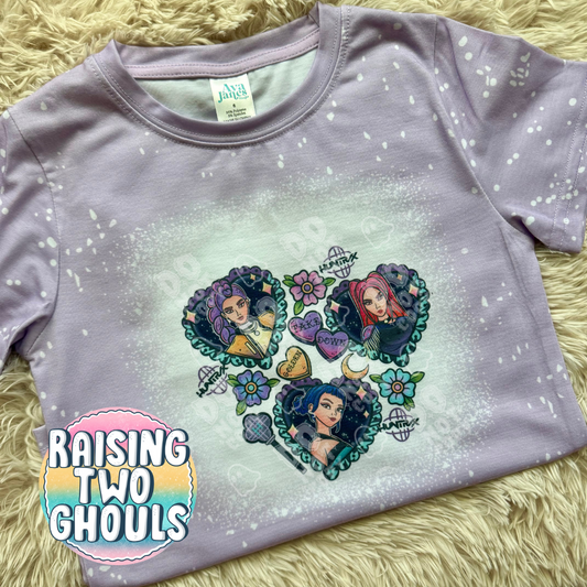 Huntrix Heart Tee (Youth Size)