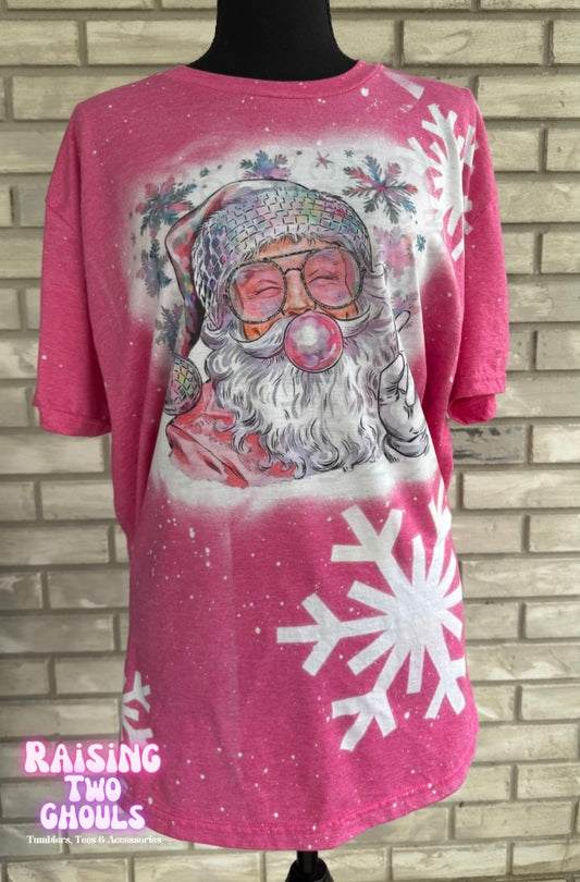 Santa Bleached Tee