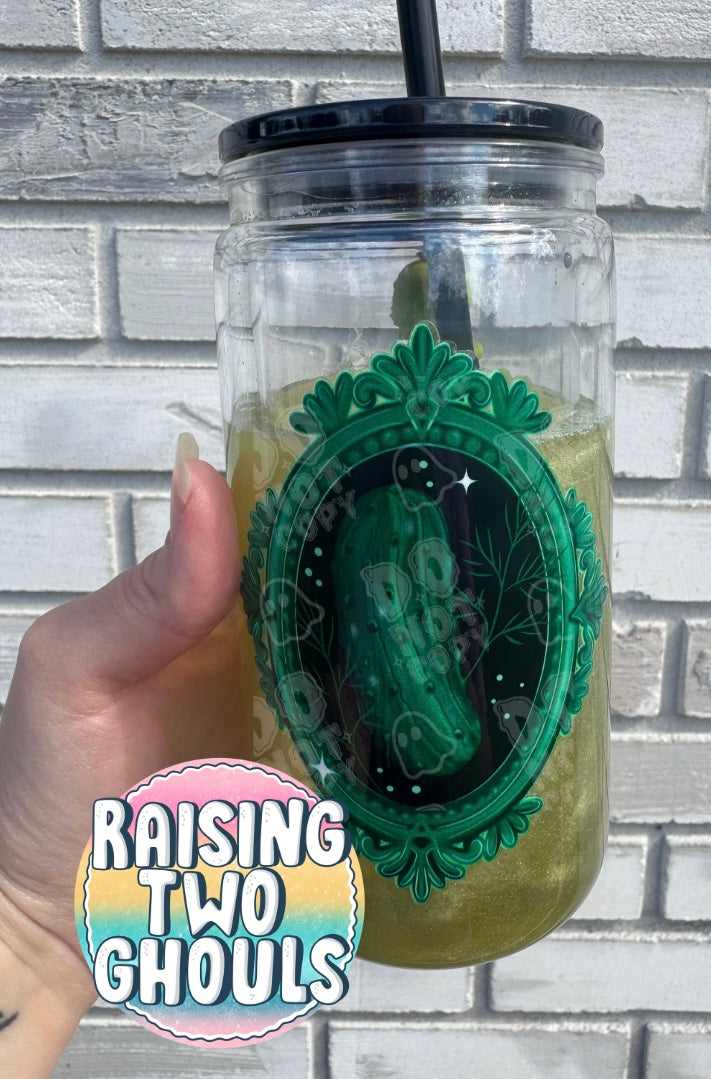 Pickle Juice Acrylic Tumbler
