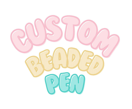 Custom Beaded Pen