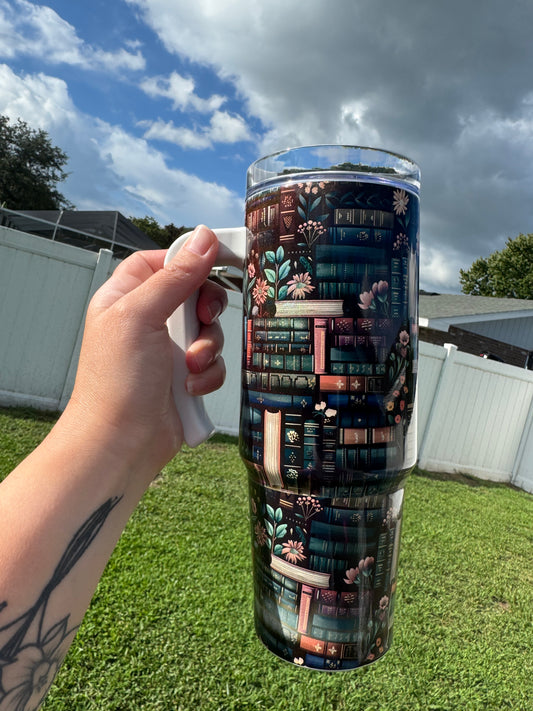 *FLAWED* Book Stack Shimmer 30 oz