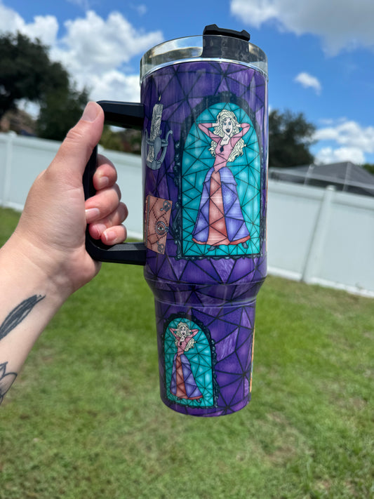 *FLAWED** Witchy Sisters 40 oz Tumbler SEE PICS