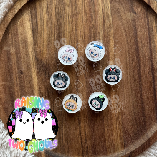 Diz Monsters Shoe Charm Set