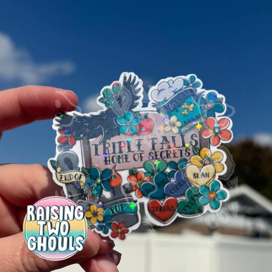 Home of Secrets Sticker