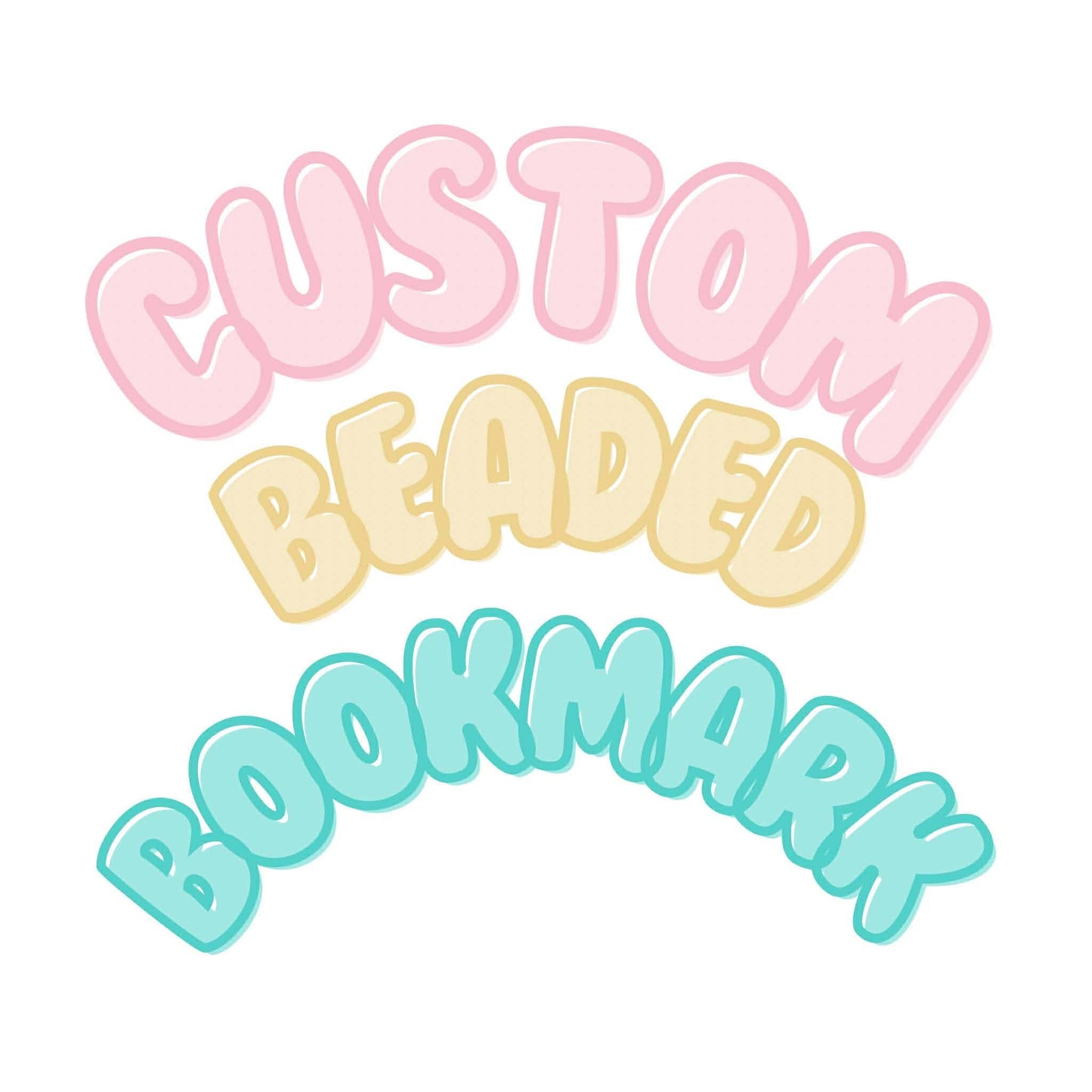 Custom Beaded Bookmark