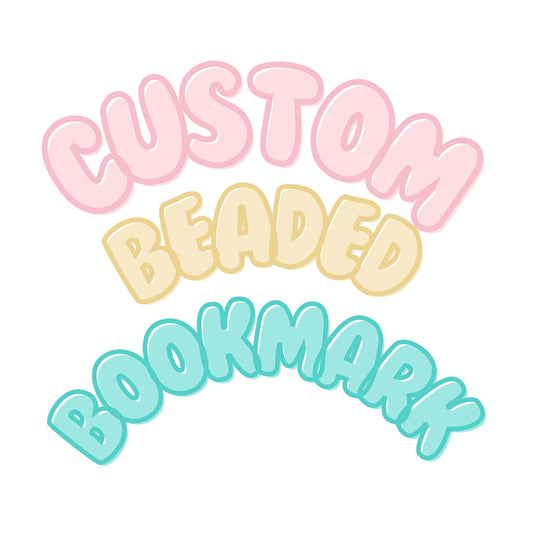 Custom Beaded Bookmark