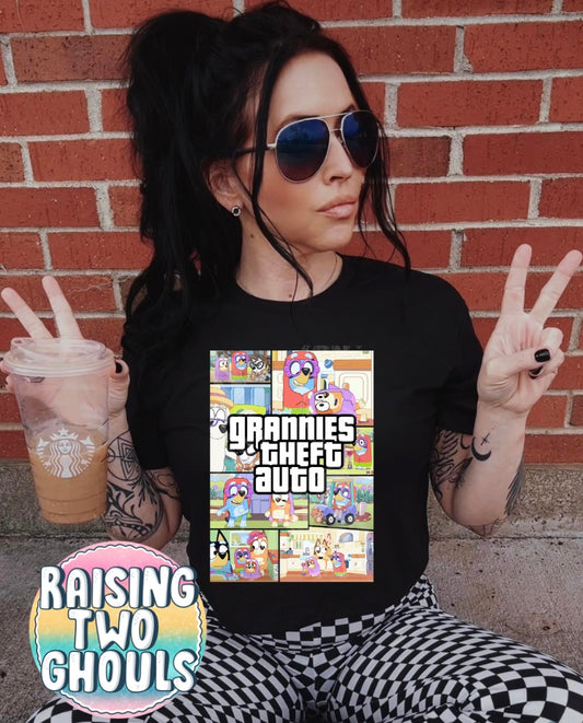 Grannies Theft Auto Tee