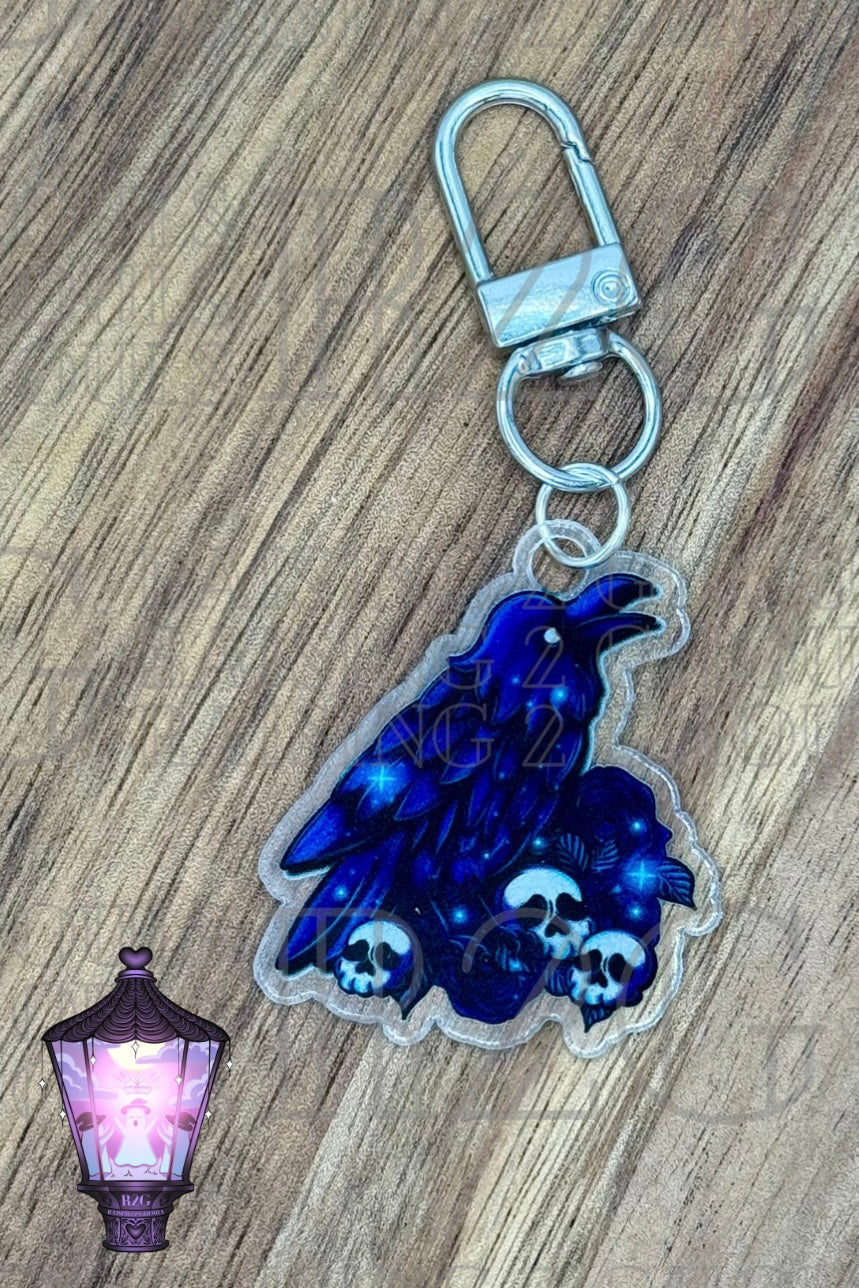 Raven Mini Keychain