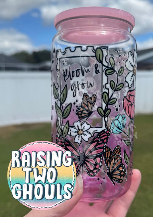 Bloom and Grow Acrylic Can