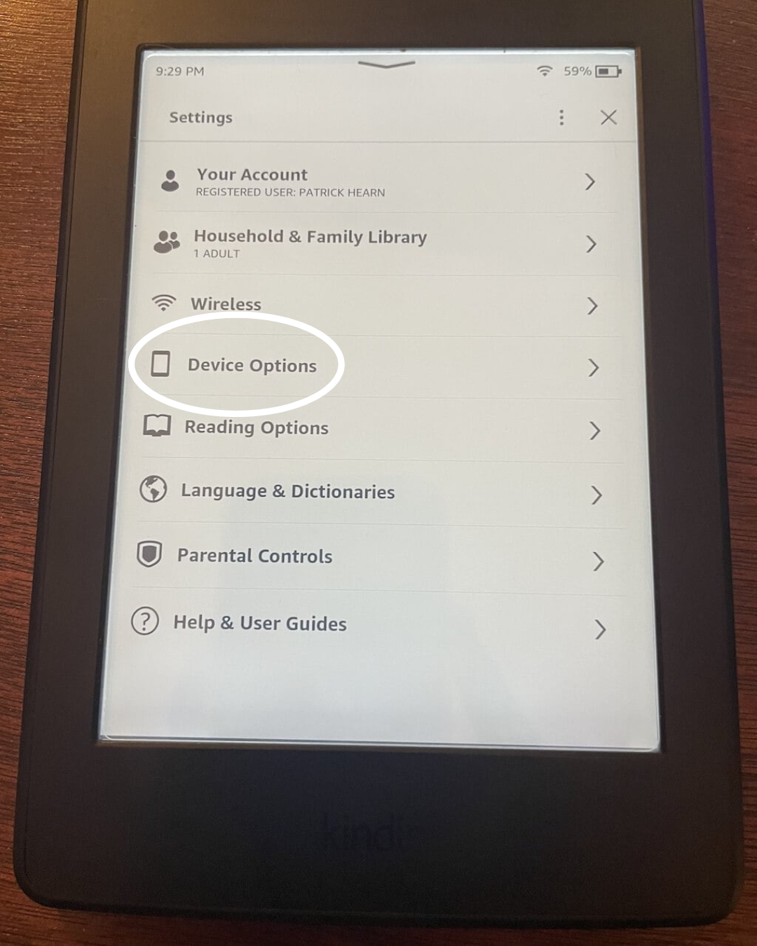 Magnetic Kindle Case
