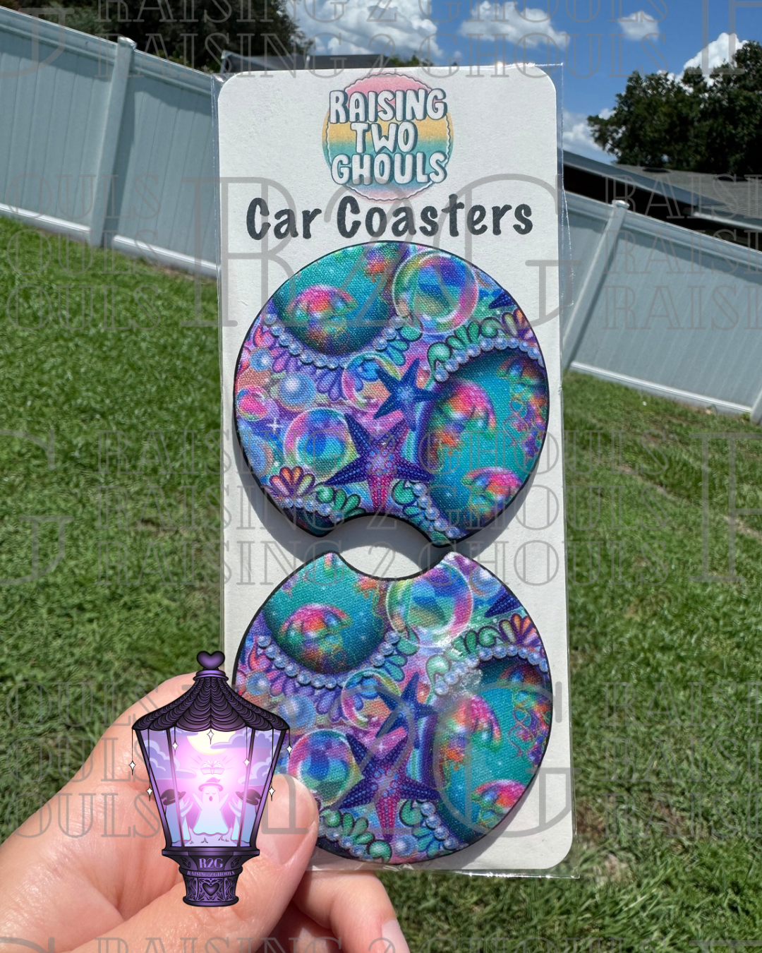 Jelly Frames Car Coasters