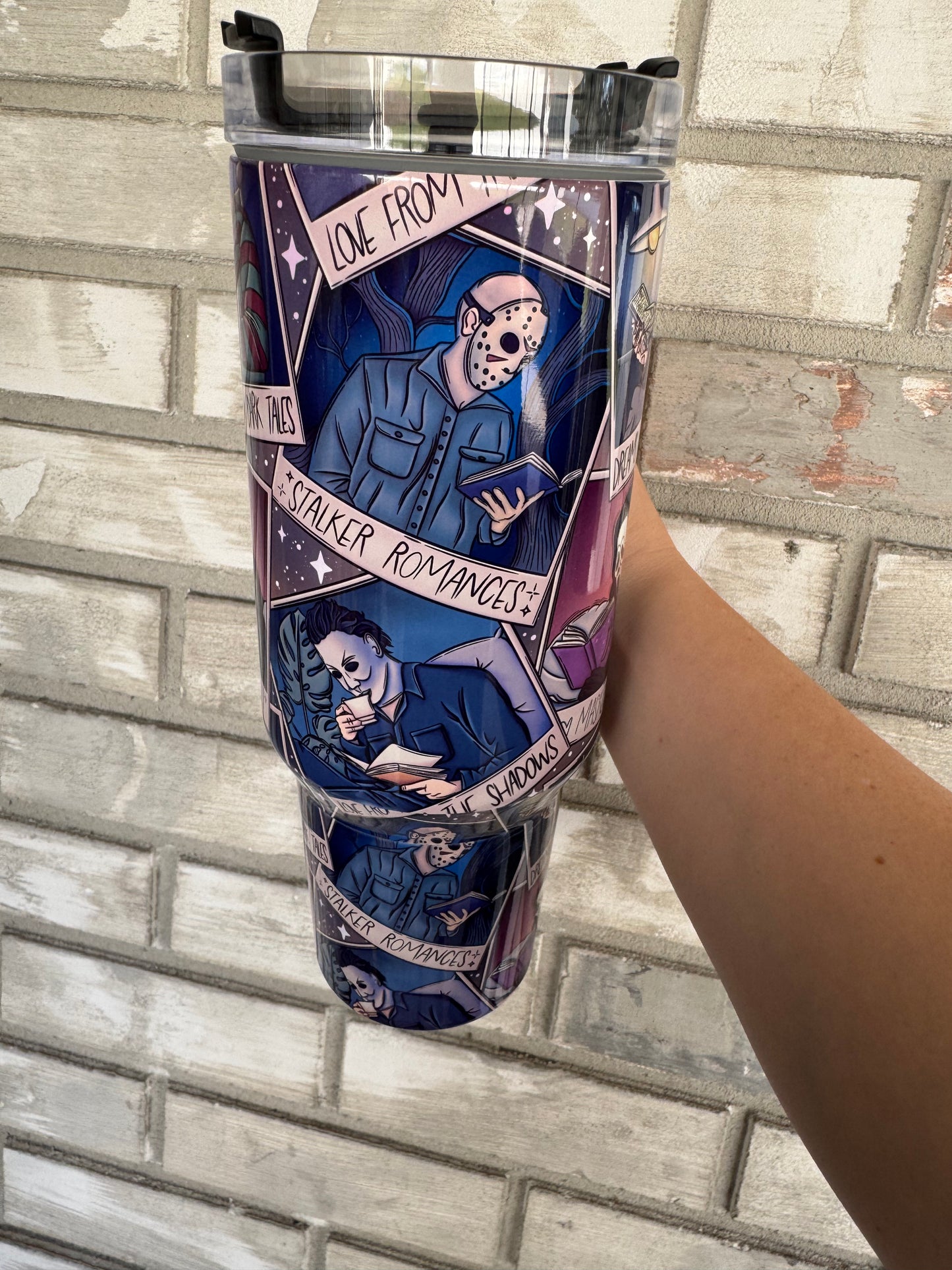 Horror Readers 40 Oz Full Wrap