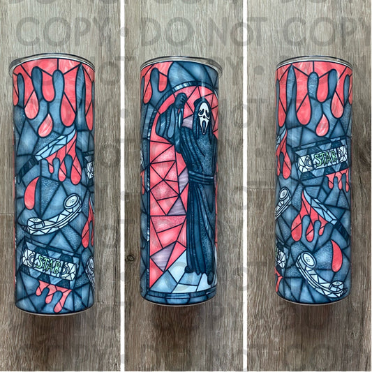 Horror Stained Glass 20z